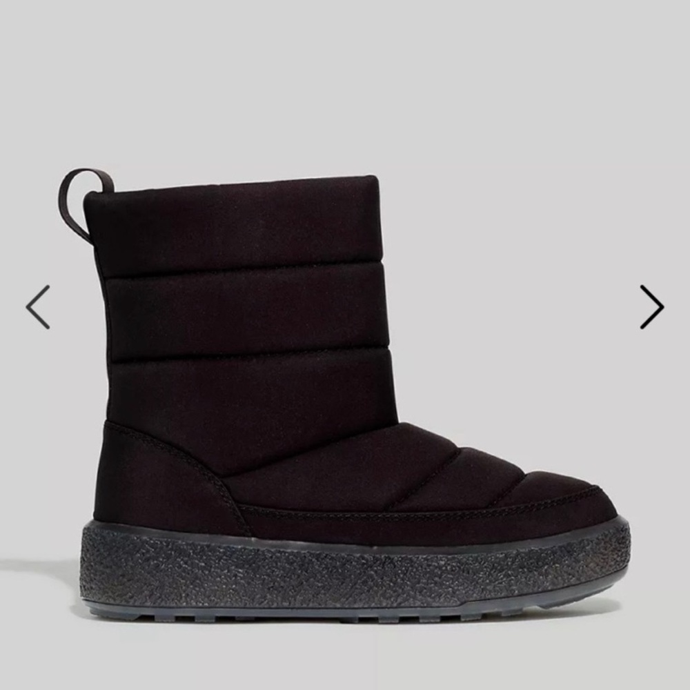 NWT Madewell Toasty Puffer Boot!